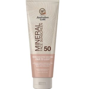 Protector solar con color Australian gold SPF 50+ x74ml