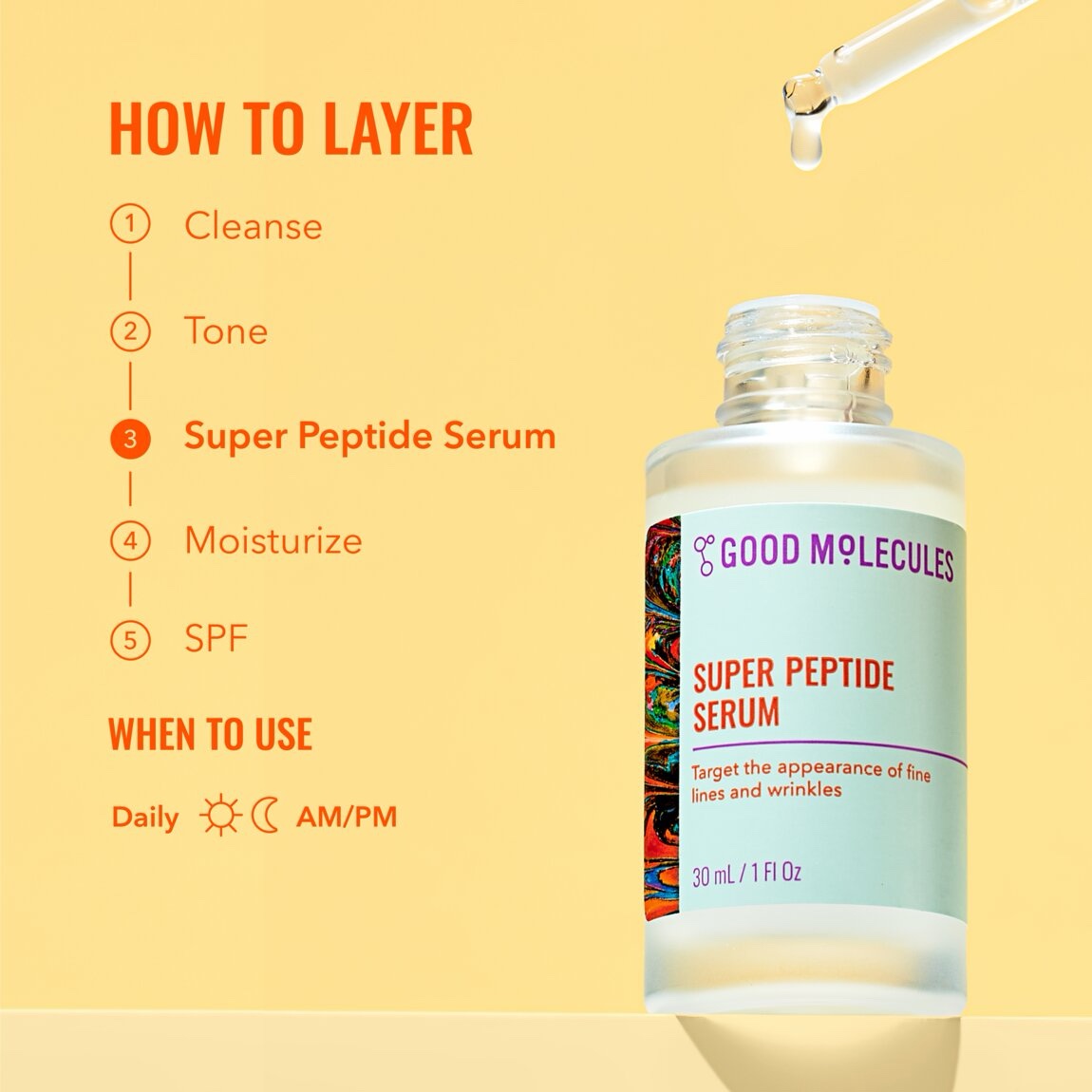 Good molecules - Serum super peptidos x30ml - Imagen 4