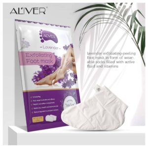 Mascarilla exfoliante para pies