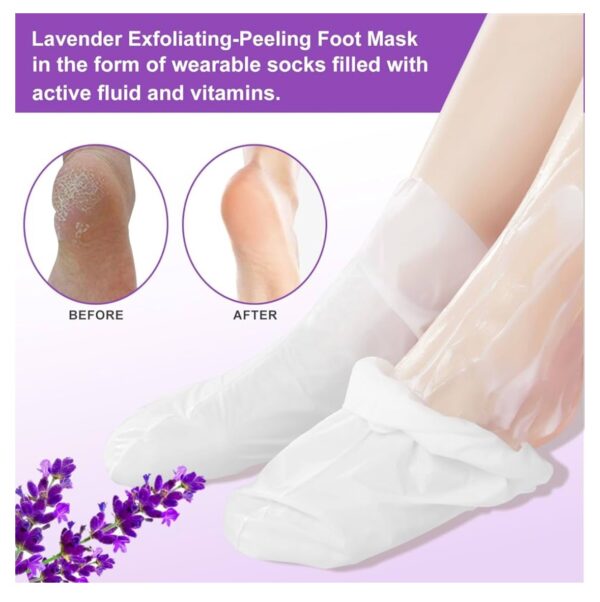 Mascarilla exfoliante para pies - Imagen 2