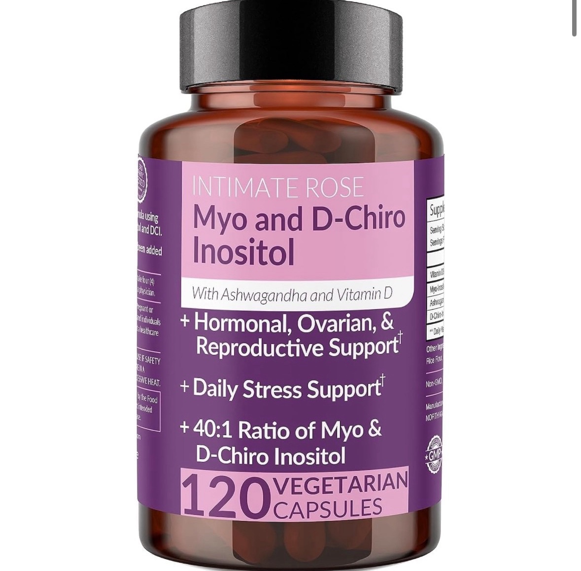 Mayo and D-chiro inositol x120 cápsulas