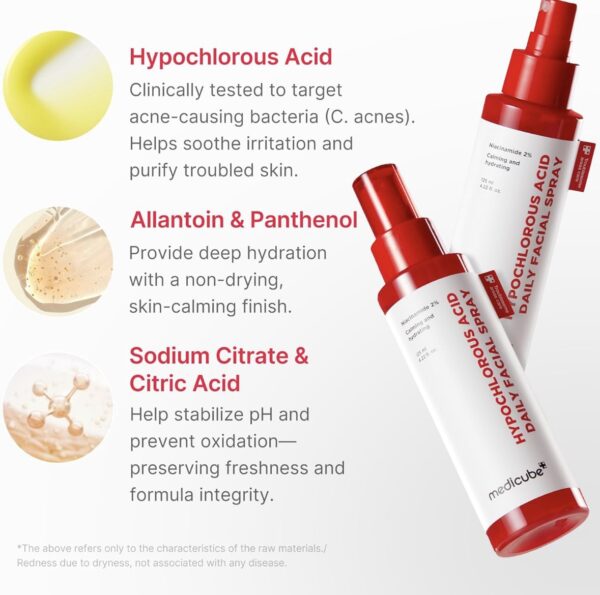 Medicube - ácido hipocloroso x125ml - Imagen 3