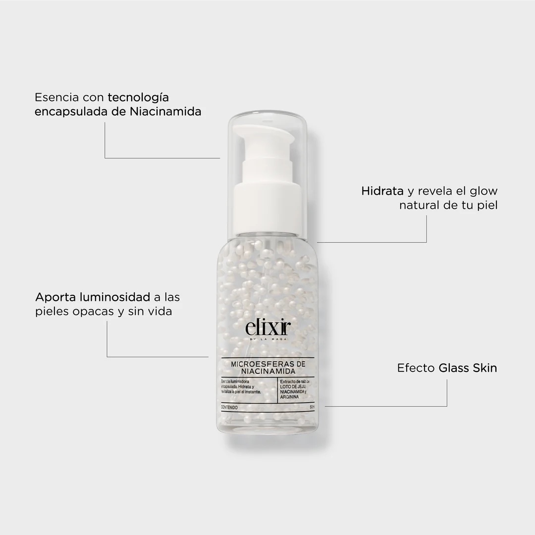 Elixir by la maga - Micro esferas de Niacinamida x30ml - Imagen 2