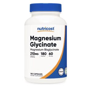 Glicinato de magnesio x180 cápsulas