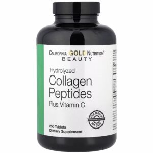 Peptidos de colágeno hidrolizado con vitamina c x250 cápsulas