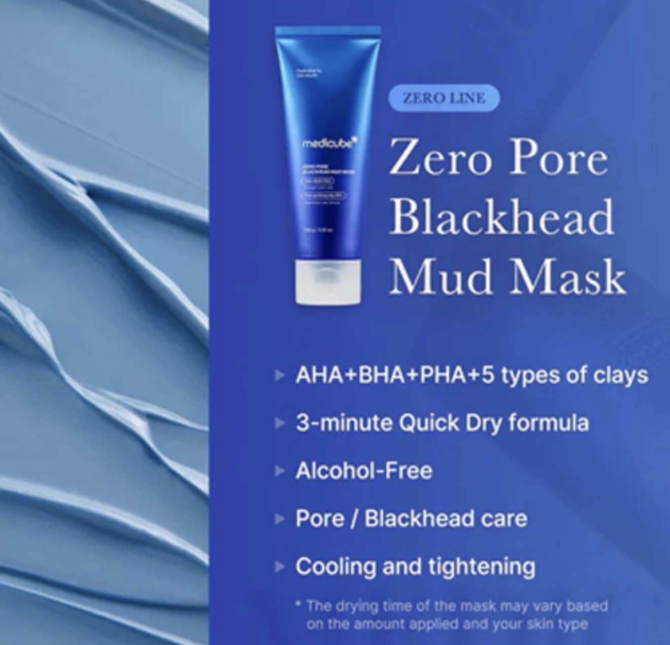 Medicube - Zero Pore Blackhead Mud Mask 100ml - Imagen 5