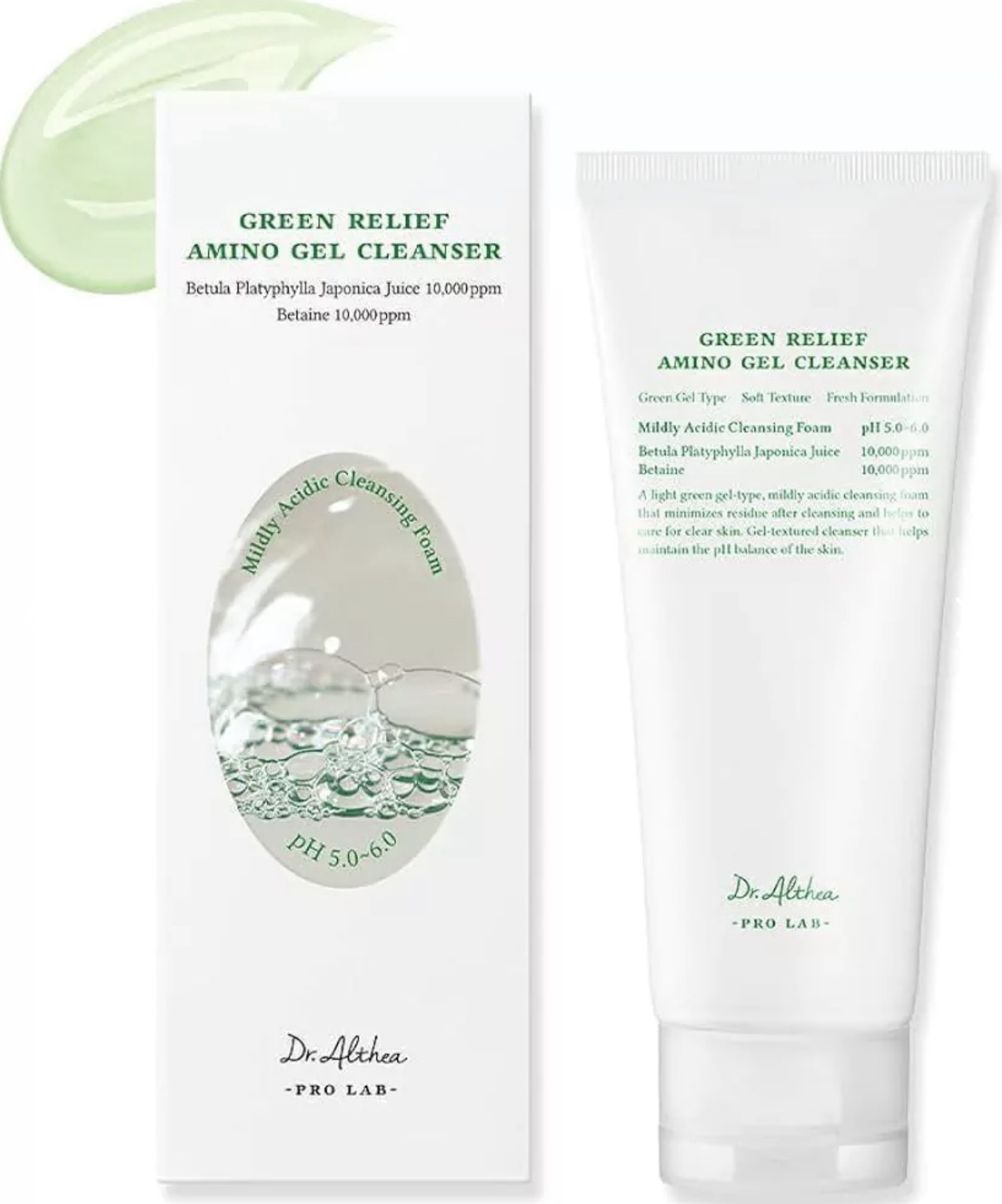 Dr Althea - Green Relief Amino Gel Cleanser x100ml