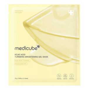 MASCARILLA GEL ILUMINADORA CON ÁCIDO KÓJICO Y CÚRCUMA DE MEDICUBE, 28 G.