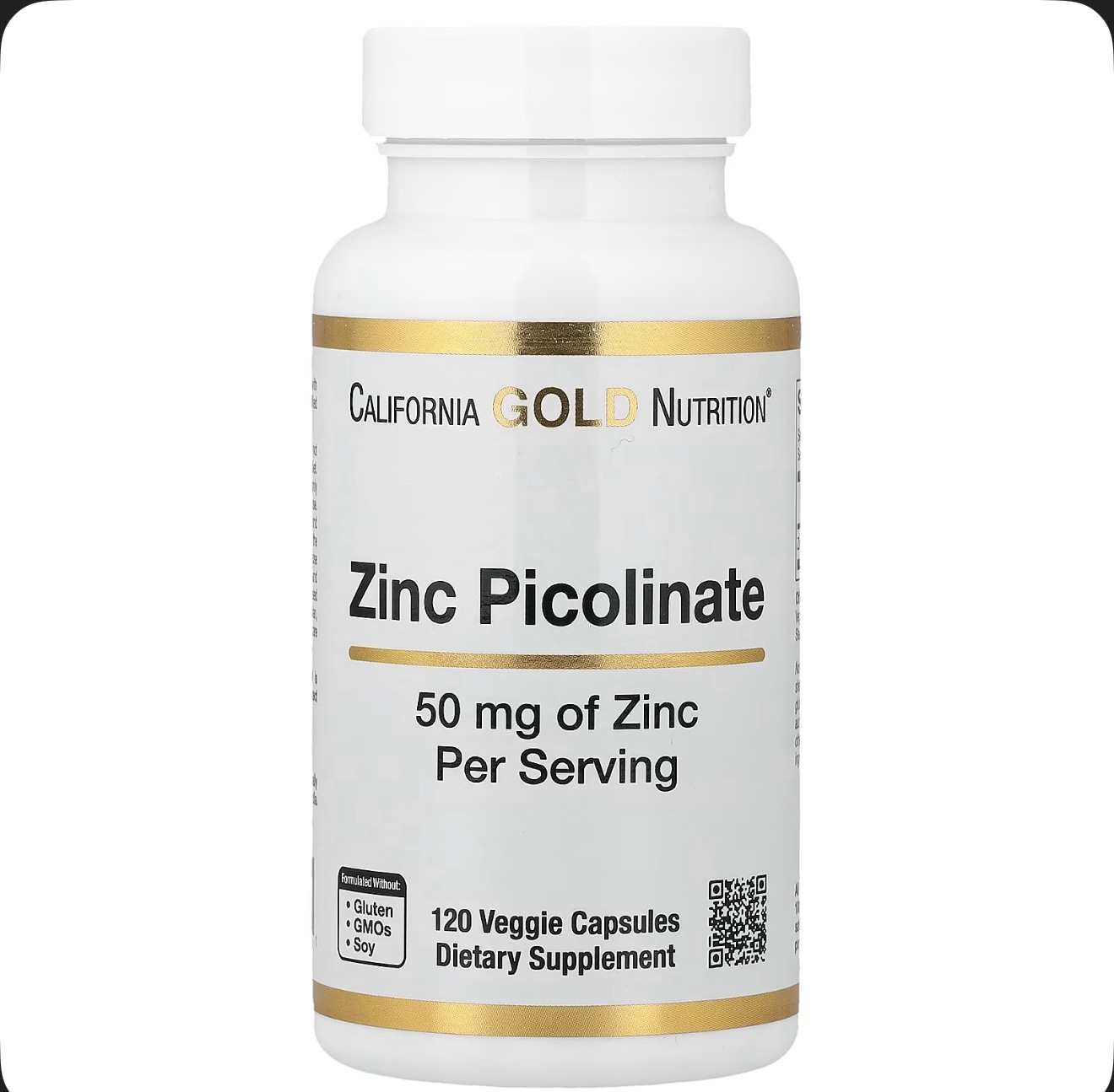 Picolinato de zinc 50mg x120 cápsulas