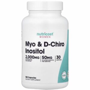 Nutricost - Myo & D - chiro inositol x120 cápsulas