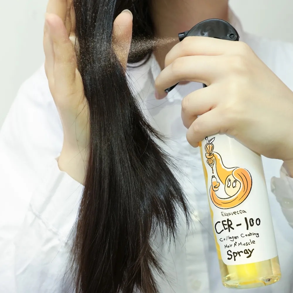 Elizavecca - Spray Capilar Elizavecca Collagen Coating Hair A+ Muscle 250ml - Imagen 3