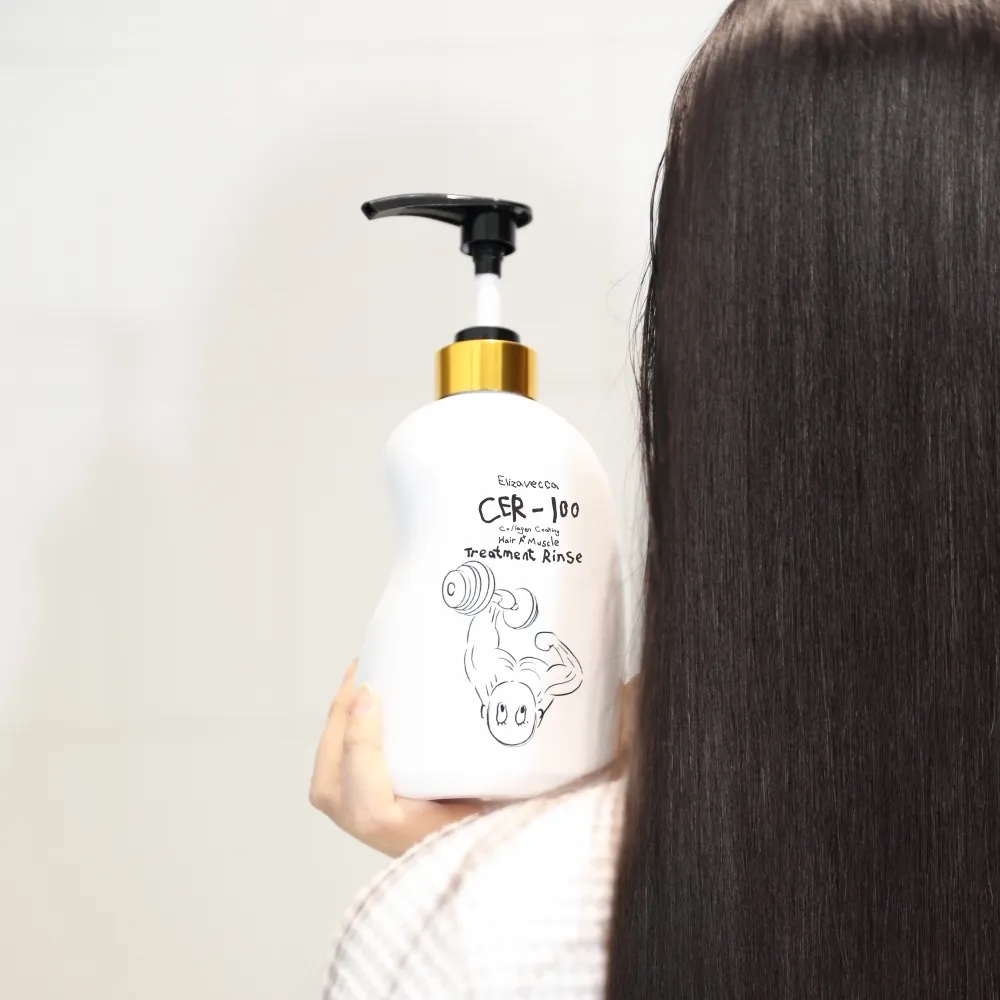 Elizavecca - Acondicionador Nutritivo Elizavecca Collagen Coating Hair Muscle Treatment Rinse 500ml - Imagen 3
