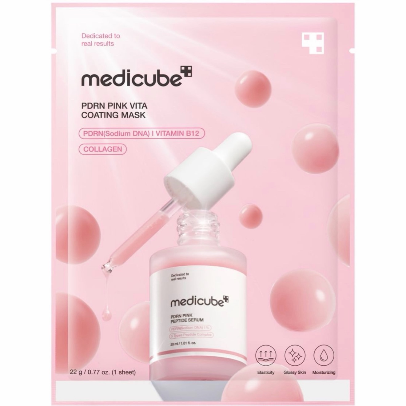 Medicube – Mascarilla de velo PDRN pink serum