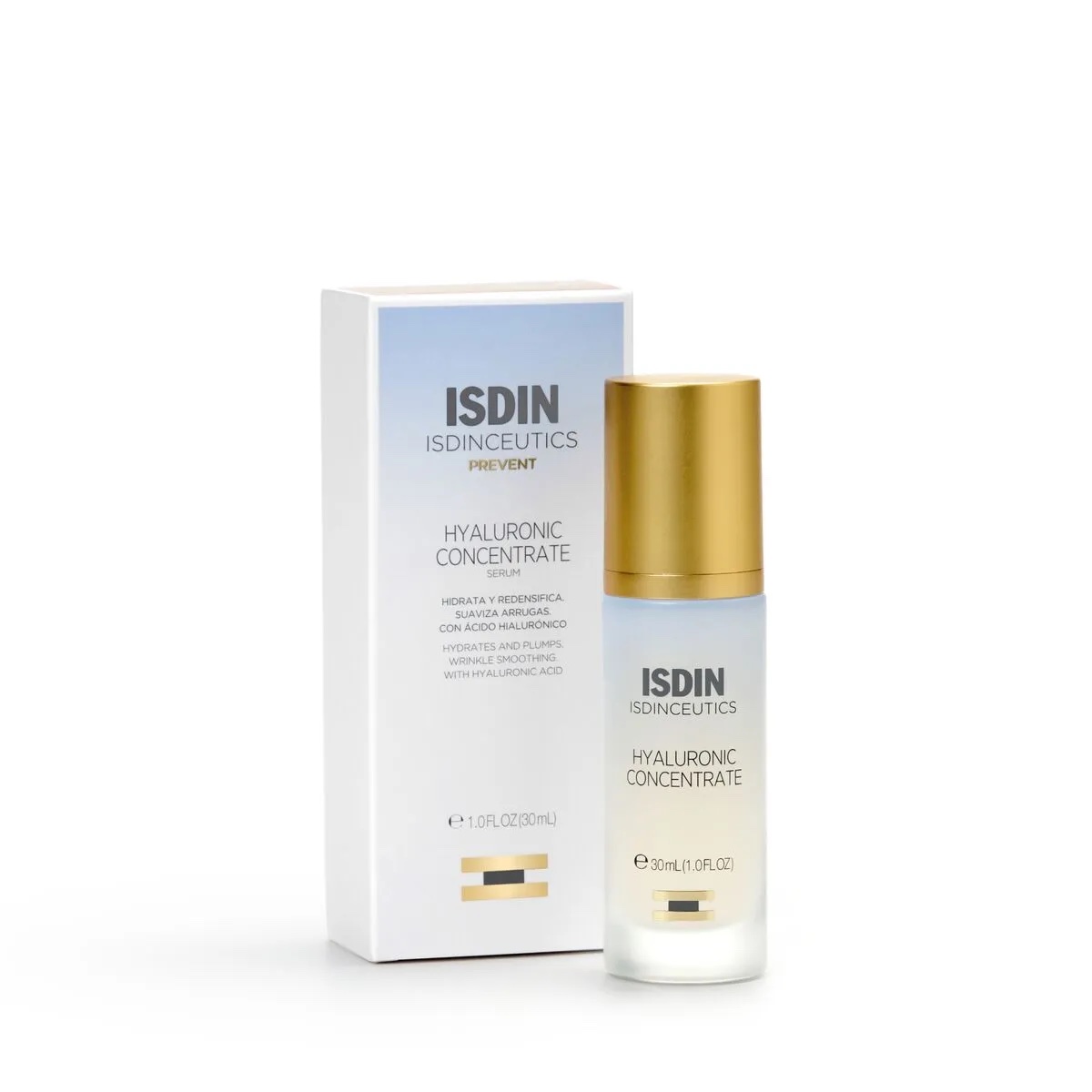 Isdin - hyaluronic concéntrate serum x30ml + protector solar fusión water mágic urban x50ml - Imagen 6