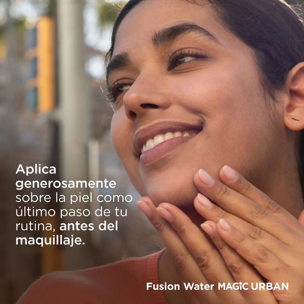Isdin - hyaluronic concéntrate serum x30ml + protector solar fusión water mágic urban x50ml - Imagen 4