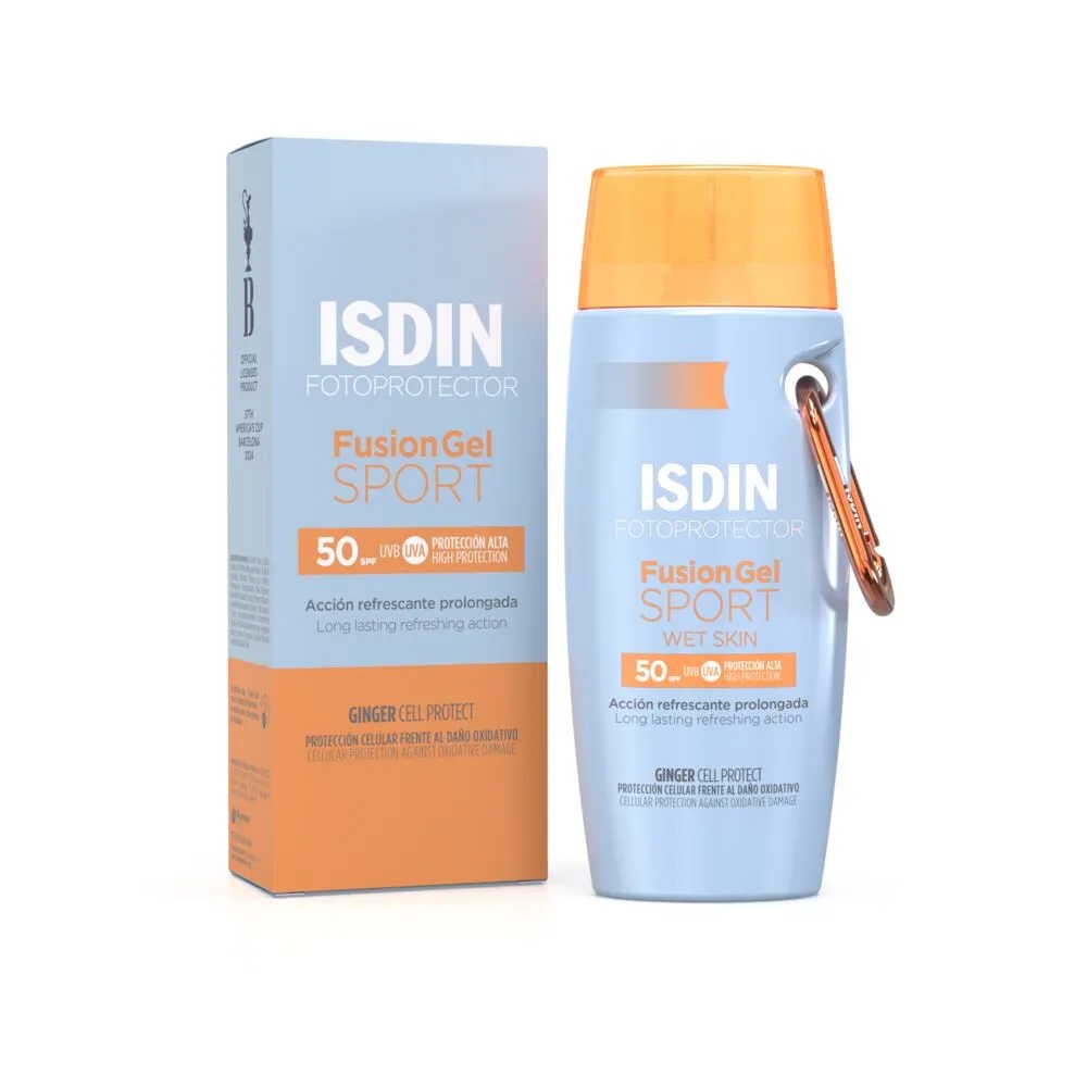 Isdin - Protector solar fusión water by alcaraz x 50ml + fusión gel sport gratis x100ml - Imagen 7