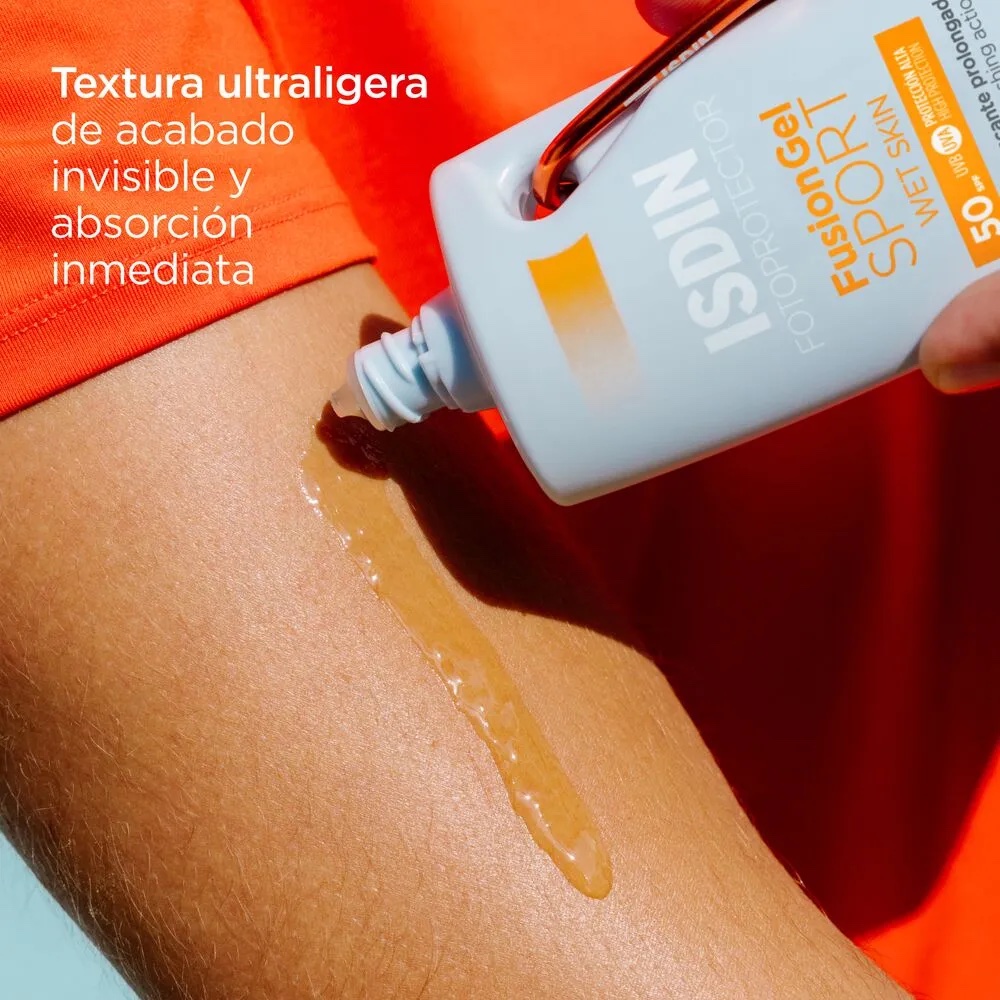 Isdin - Protector solar fusión water by alcaraz x 50ml + fusión gel sport gratis x100ml - Imagen 10