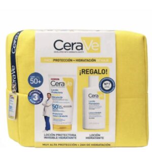 CERAVE TRAVEL KIT: HYDRA PROTECTOR SPF 50+ 75ML + MOISTURIZING LOTION 88ML