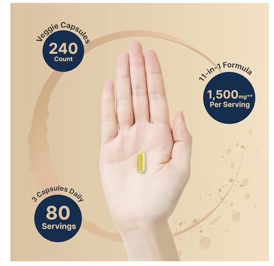 Naturebell - NAD + resveratrol + ácido hialuronico x240 cápsulas - Imagen 6