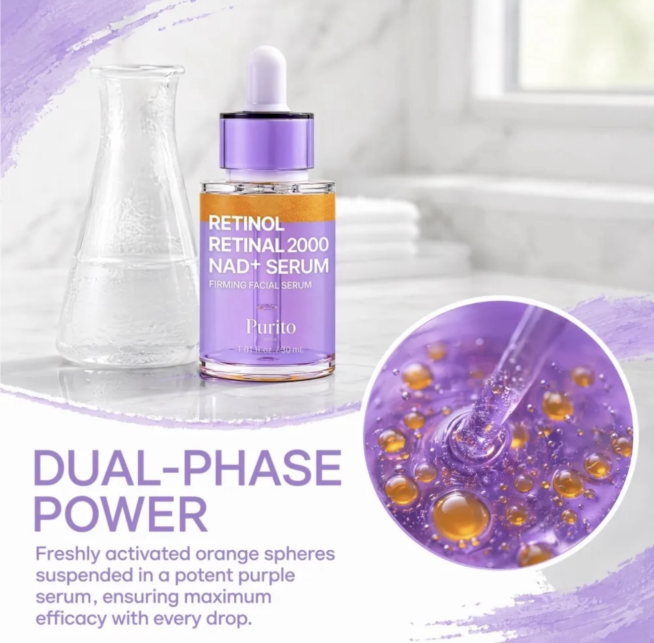 Purito - Retinol retinal 2000 NAD + serum x30ml - Imagen 5