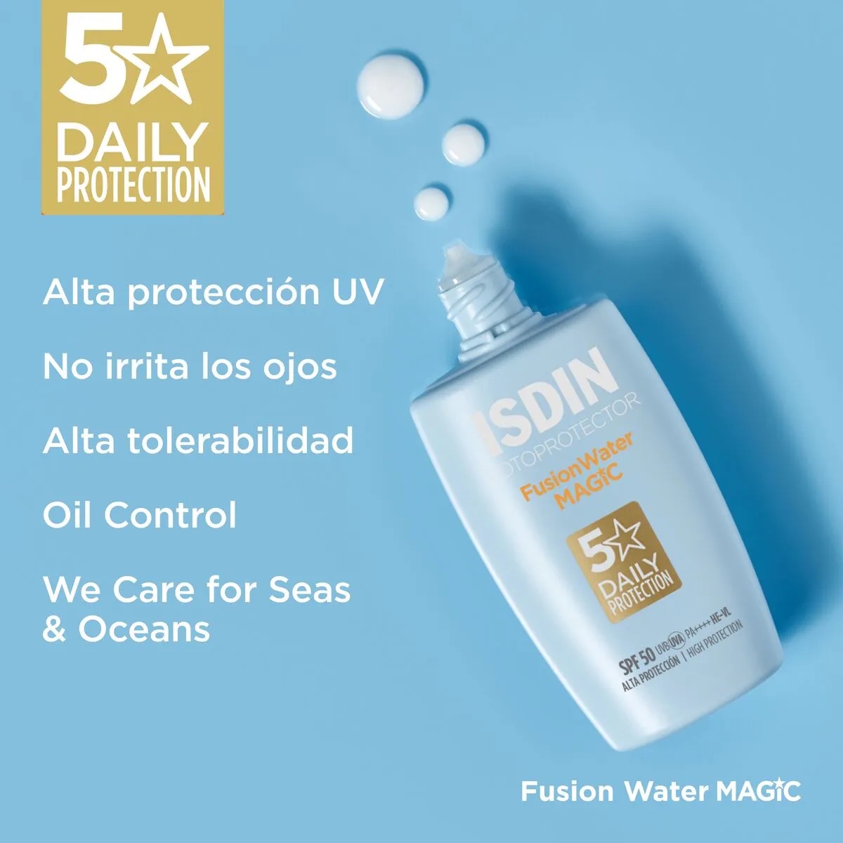 Isdin - Kit Fusion Water Magic x50ml + Transparent - Imagen 4