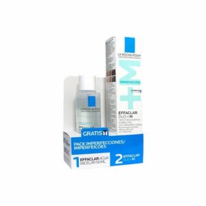 La Roche Posay Effaclar DUO +M 40ml + Agua Micelar Pieles Grasas 50ml (de regalo)