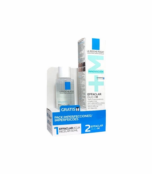 La Roche Posay Effaclar DUO +M 40ml + Agua Micelar Pieles Grasas 50ml (de regalo)