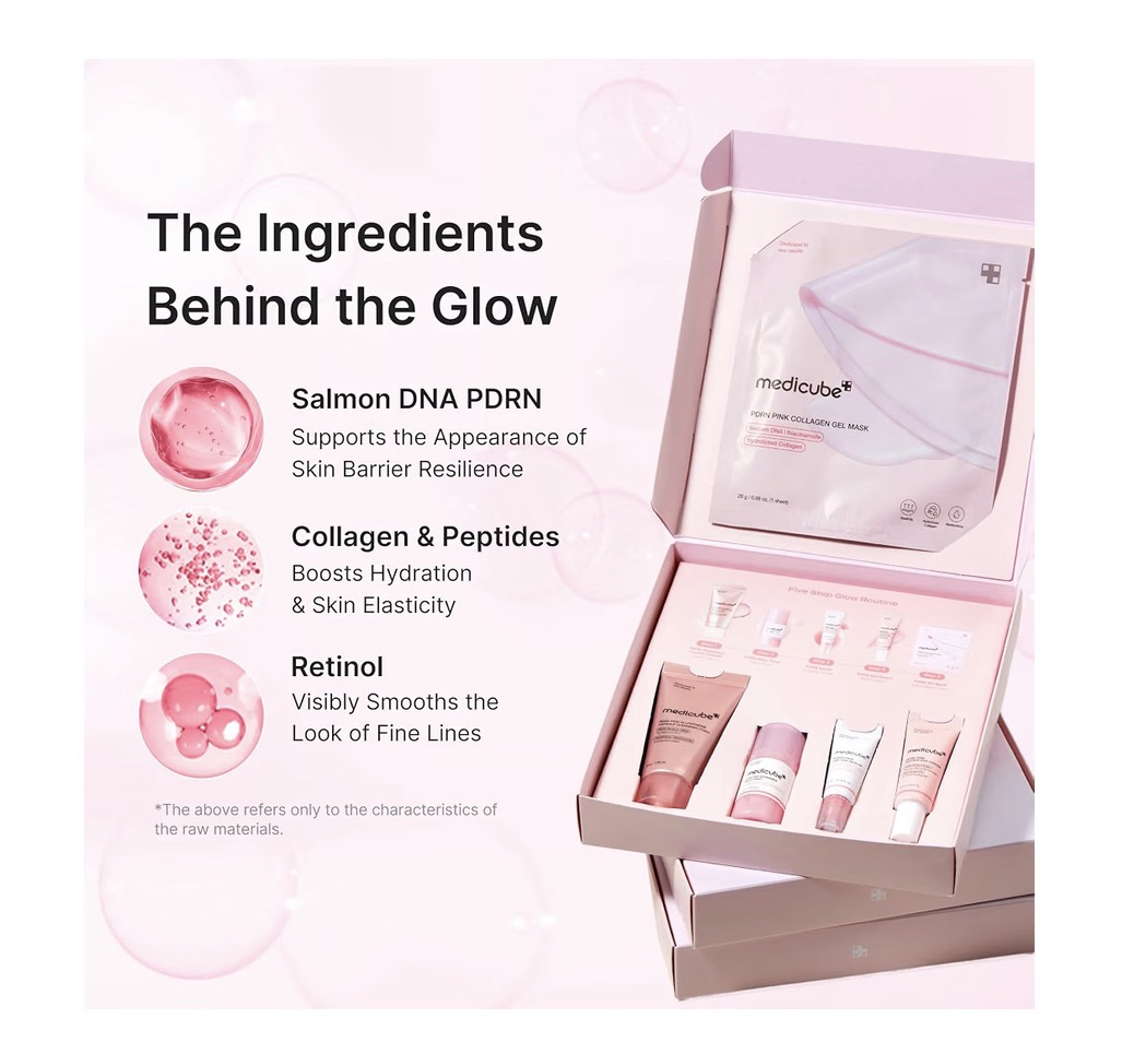 Medicube - PDRN Glow Essentials Kit Mini Set de viaje - Imagen 3