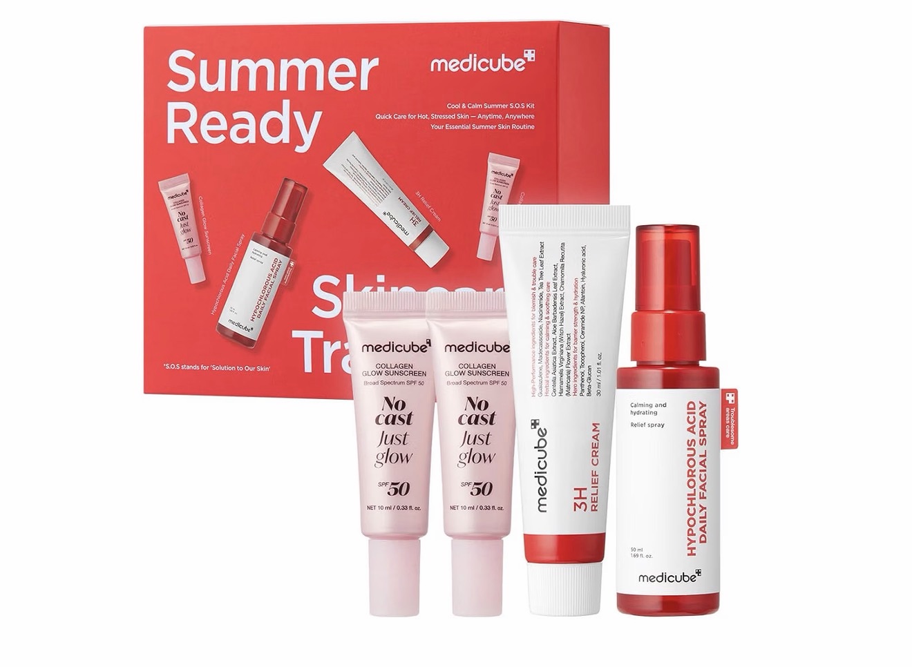 Medicube - Summer-Ready - Kit de viaje para el cuidado de la piel