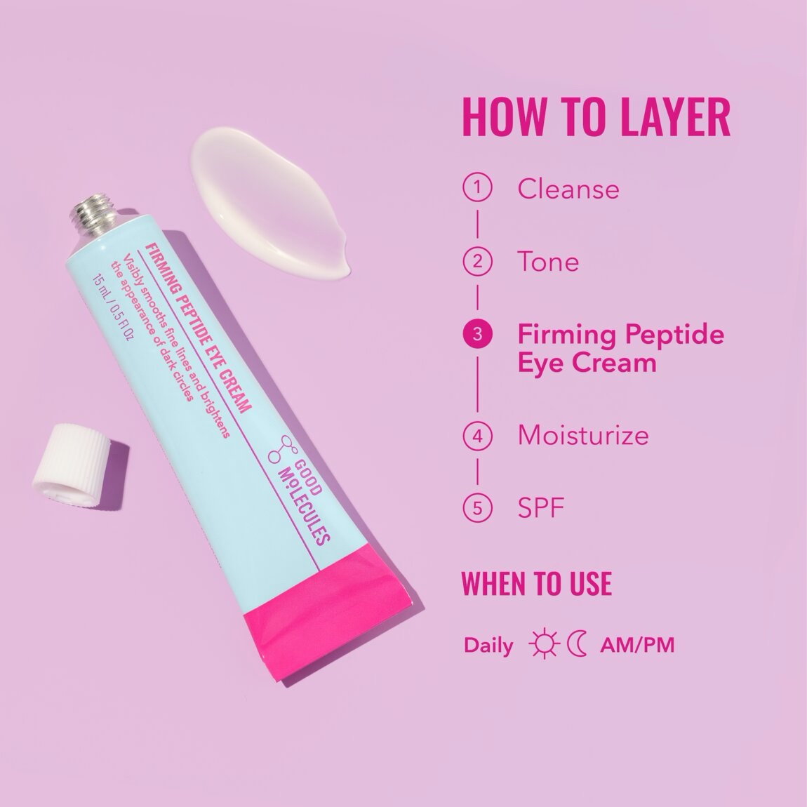 Good molecules - Firming Peptide Eye Cream - Imagen 5