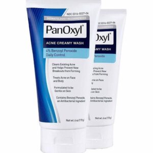Panoxyl - Limpiador peroxido de benzoilo 4% x170gr