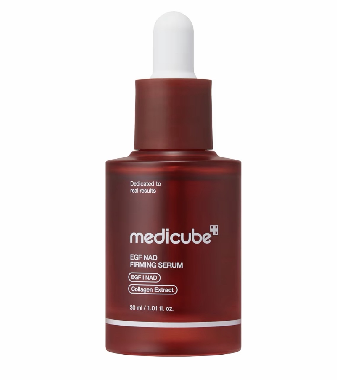 medicube – NAD EGF Suero reafirmante para cara y cuello | Suero antienvejecimiento con péptido EGF, NAD+ y colágeno x30ml