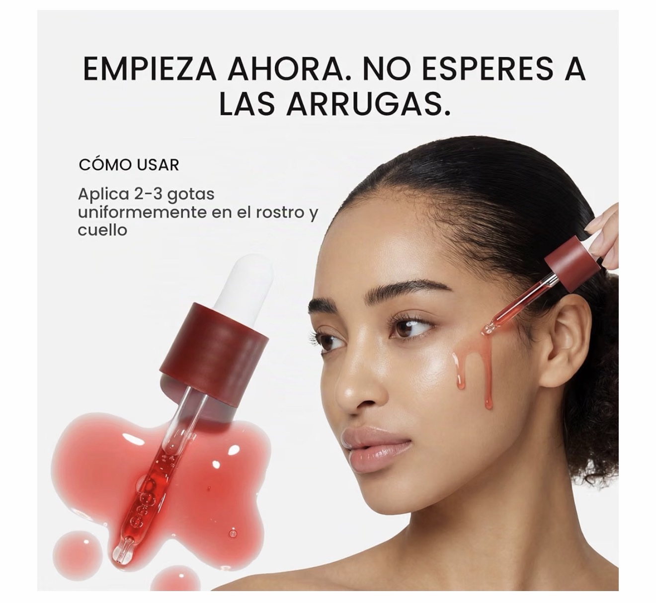 medicube - NAD EGF Suero reafirmante para cara y cuello | Suero antienvejecimiento con péptido EGF, NAD+ y colágeno x30ml - Imagen 6