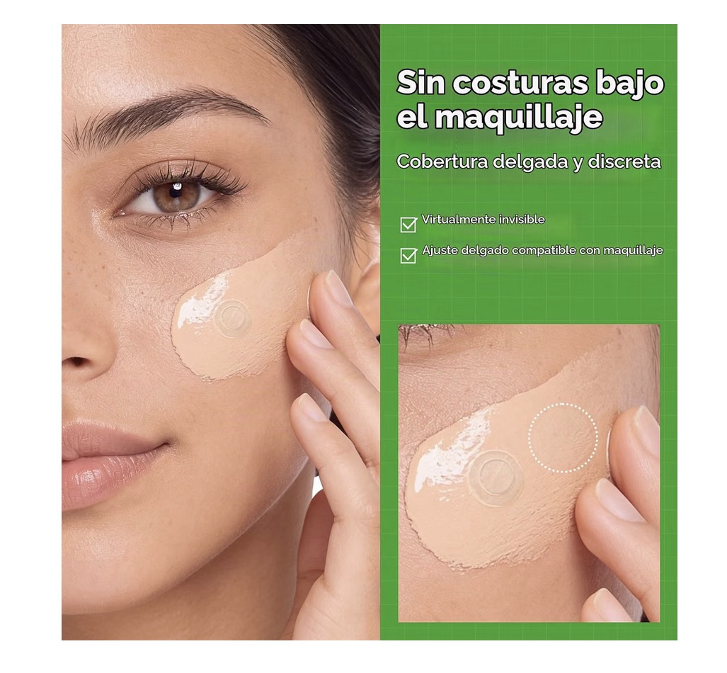 Dr.Melaxin - S-ZINC ZERO-FIT - Parche de manchas ultrafinas de 0.001 in con azufre, ácido salicílico, AHA y PHA, sin costuras, para debajo del maquillaje, parches de 0.472 in x 72 - Imagen 6