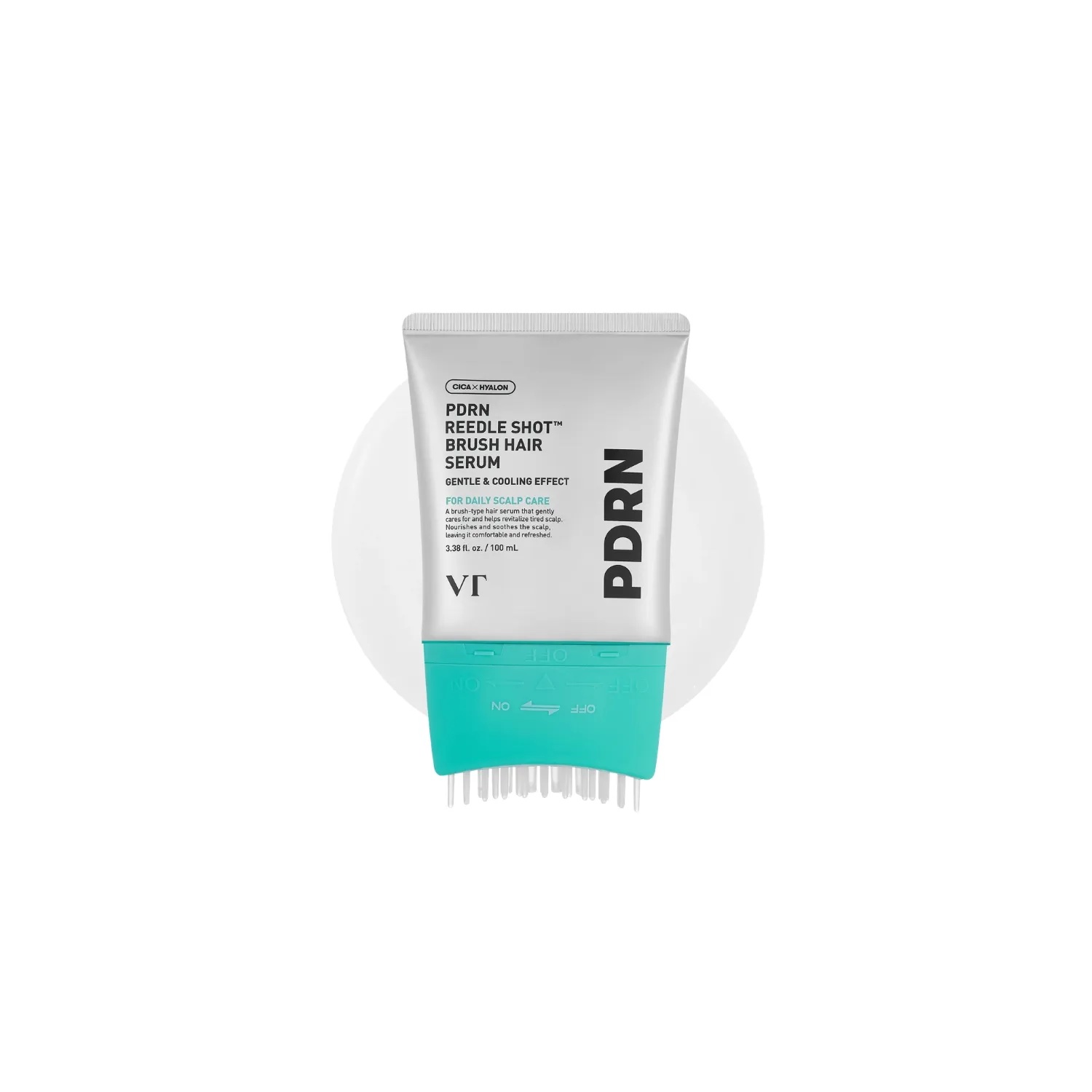 VT COSMETICS PDRN Reedle Shot Brush - Suero para el cabello, 100 ml (3.38 fl oz) - Imagen 2