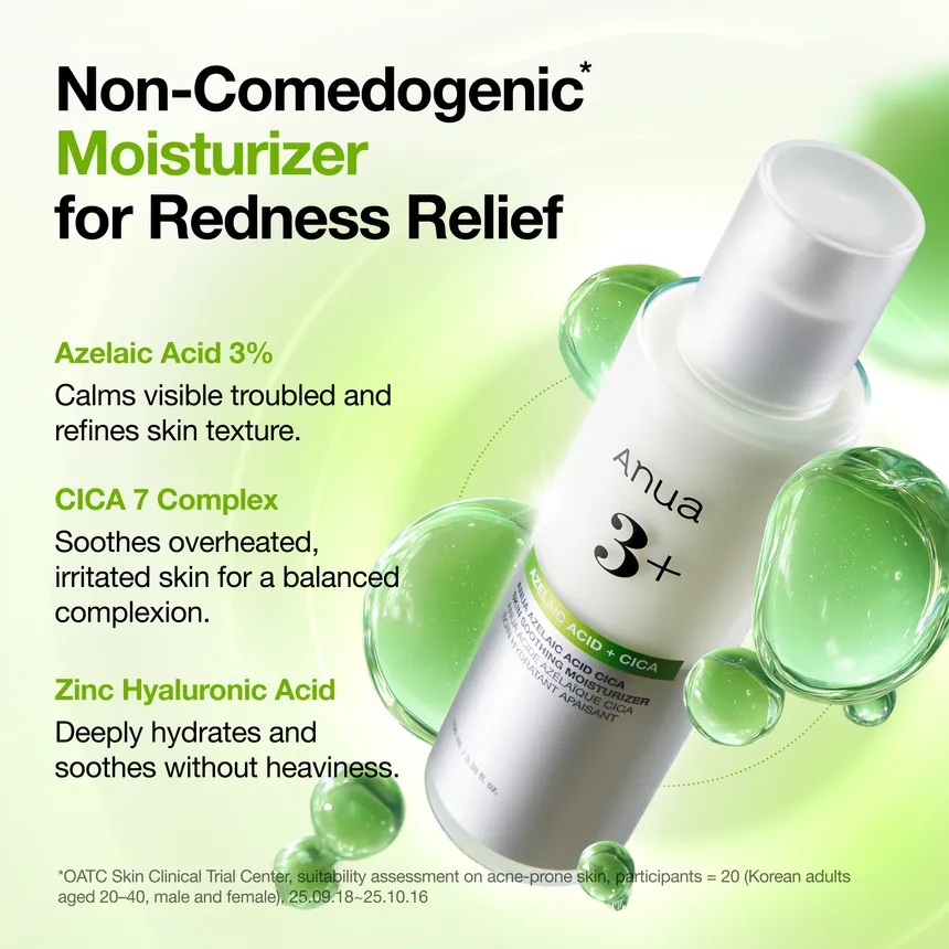 Anua - Hidratante Azelaic Acid Cica Skin Soothing Moisturizer - Imagen 2