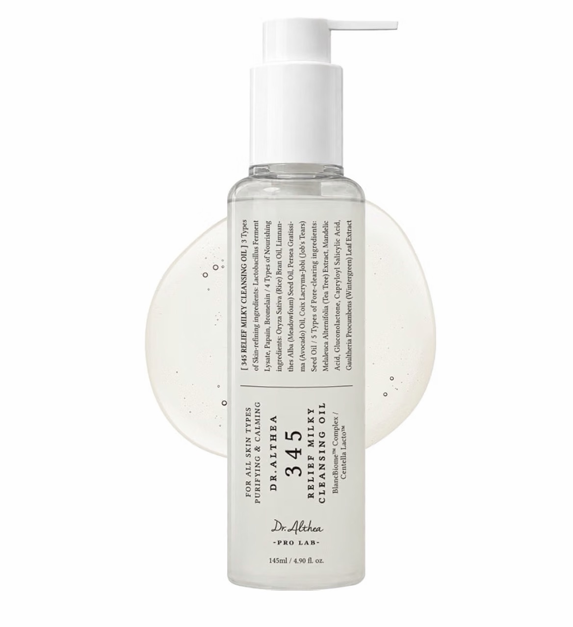 Dr.Althea 345 Relief - Aceite limpiador lechoso para el cuidado de la piel