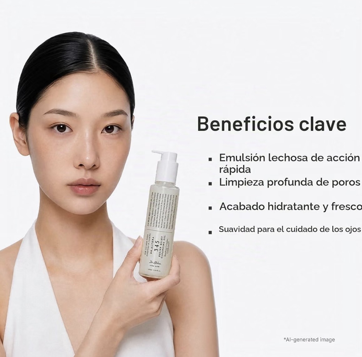 Dr.Althea 345 Relief - Aceite limpiador lechoso para el cuidado de la piel - Imagen 3