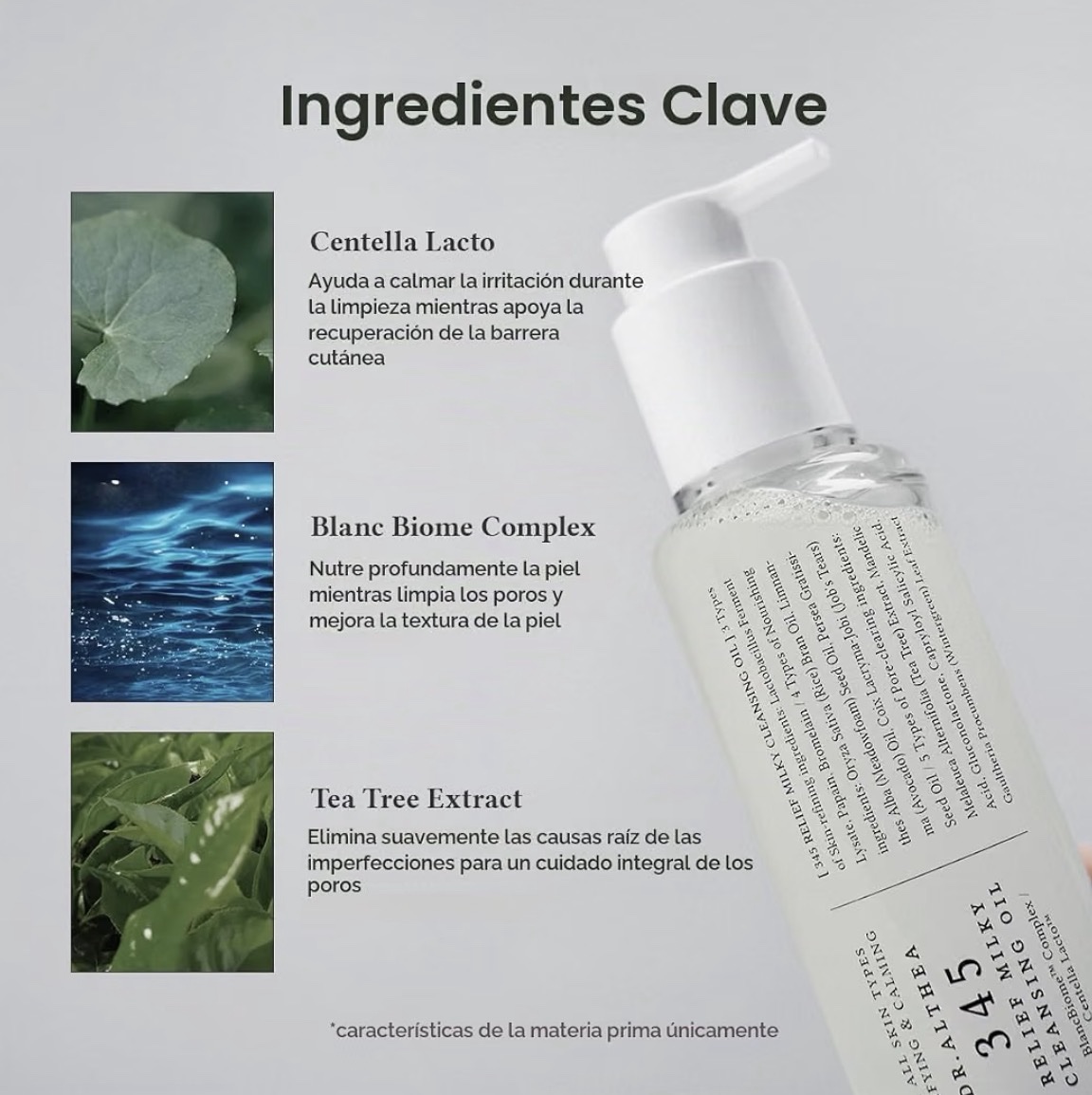 Dr.Althea 345 Relief - Aceite limpiador lechoso para el cuidado de la piel - Imagen 4