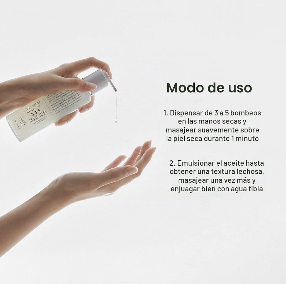 Dr.Althea 345 Relief - Aceite limpiador lechoso para el cuidado de la piel - Imagen 7