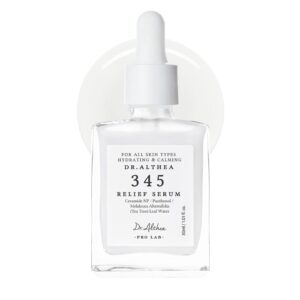 Dr.Althea - Suero de alivio 345, cuidado de la piel vegano coreano, x30ml