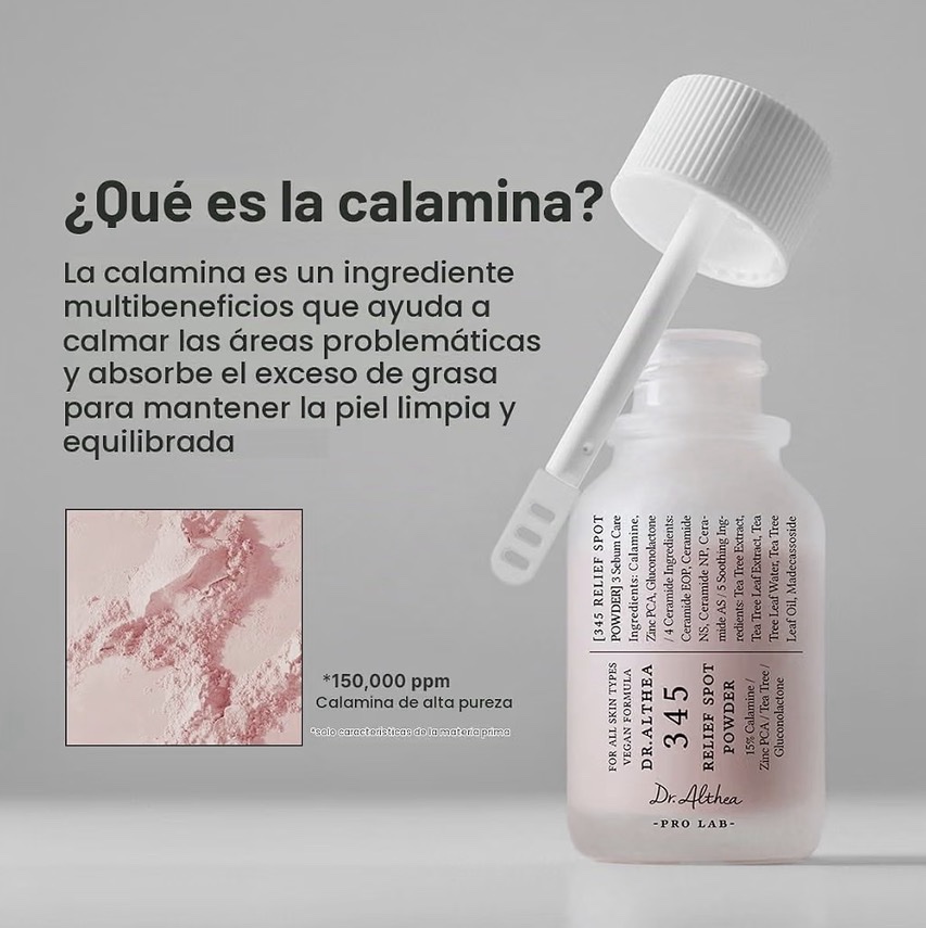 Dr.Althea 345 Relief Spot Powder para el cuidado de la piel vegano coreano - Imagen 3